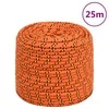 Valties virvė, oranžinės spalvos, 10mm, 25m, polipropilenas