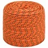 Valties virvė, oranžinės spalvos, 10mm, 250m, polipropilenas