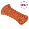 Valties virvė, oranžinės spalvos, 4mm, 500m, polipropilenas