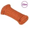 Valties virvė, oranžinės spalvos, 5mm, 25m, polipropilenas