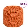 Valties virvė, oranžinės spalvos, 6mm, 250m, polipropilenas
