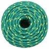 Valties virvė, žalios spalvos, 12mm, 100m, polipropilenas