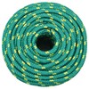 Valties virvė, žalios spalvos, 12mm, 50m, polipropilenas