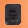 Vandeniui atsparus krepšys, oranžinės spalvos, PVC, 10l