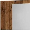 Veidrodinė LED vonios spintelė, medienos, 40x12x45cm, mediena