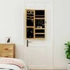 Veidrodinė papuošalų spintelė su LED apšvietimu