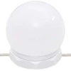 Veidrodinė spintelė su LED apšvietimu, juoda, 60x31,5x62cm