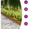 Vejos apvadai, 10vnt., 15x103cm, lankstus Corten plienas