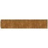 Vejos apvadai, 10vnt., 20x103cm, lankstus Corten plienas