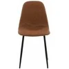 Venture Design Venture Home Valgomojo kėdės Polar, 2vnt., rudos/juodos
