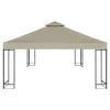 Viršutinis pavėsinės uždangalas, 2 aukštų, taupe, 310g/m², 3x3m