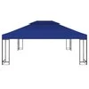 Pavėsinės uždangalas, mėlynas, 4x3m, 310 g/m²