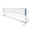 Badmintono tinklas su plunksninukais, 500x155 cm