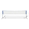 Badmintono tinklas su plunksninukais, 500x155 cm