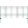 Euro tvoros komplektas, 20x1,5m, plienas, žalias