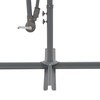 Gembinis sodo skėtis su aliuminiu stulpu, taupe, 350cm