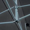 Išskleidžiama proginė palapinė, antracito spalva, 3x6m