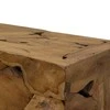 Kavos staliukas, 90x50x30cm, rudas, tikmedis