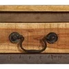 Konsolinis staliukas, med. mas., vint. st., 118x30x80cm