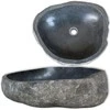 Praustuvas, (37-46)x(29-36)cm, upės akmuo, ovalo formos