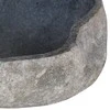 Praustuvas, (45-53)x(34-41)cm, upės akmuo, ovalo formos