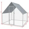 Lauko narvas viščiukams, cinkuotas plienas, 2x2x1,92 m