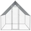 Lauko narvas viščiukams, cinkuotas plienas, 2x2x1,92 m