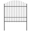 Lauko tvora su iečių viršug., juoda, (1,5-1,75)x1,7m, plienas
