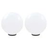 LED lempos, rutulio formos, 2vnt., sferinės, 50cm, PMMA