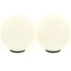 LED lempos, rutulio formos, 4vnt., sferinės, 40cm, PMMA