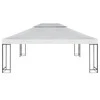 Atsarginis pavėsinės uždangalas, kreminė balta, 310g/m², 3x4m