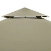Atsarginis pavėsinės uždangalas, 310g/m², smėlio, 3x3m