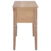 Rašomasis stalas, rudos spalvos, 109,5x45x77,5cm, mediena