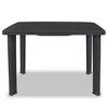 Sodo stalas, antracito sp., 101x68x72cm, plastikas