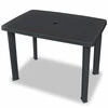 Sodo stalas, antracito sp., 101x68x72cm, plastikas