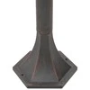 Sodo šviestuvai, 6vnt., E27, 110cm, aliuminis, bronziniai