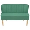 Sofa, audinys, 117x55,5x77cm, žalia