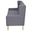 Sofa Sofos komplektas, 2vnt., audinys, pilkas