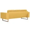 Sofa Sofų komplektas, 2d., geltonas, audinys