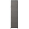 Sulanks. drab. spintos, 2vnt., pilk. sp., 110x45x175cm, audinys