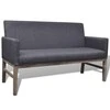 Sofa Suol. su pagalv., audinys, brazil. kaučiukmedis, tams. pilk.