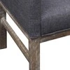 Sofa Suol. su pagalv., audinys, brazil. kaučiukmedis, tams. pilk.