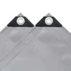 Tentas, pilkos spalvos, 4x4m, 650g/m²