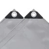Tentas, pilkos spalvos, 4x7m, 650g/m²