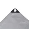 Tentas, pilkos spalvos, 4x7m, 650g/m²