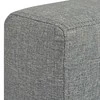 Trivietė sofa, šviesiai pilkos spalvos, audinys