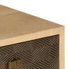 TV staliukas TV spintelė, 120x30x40cm, mango medienos masyvas