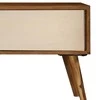 TV staliukas TV spintelė, 140x30x40cm, rausvosios dalbergijos masyvas