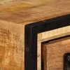 TV staliukas TV spintelė su stalčiais, 120x30x40cm, mango medienos masyvas
