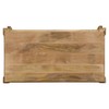Valgomojo stalas, 118x60x76cm, mango medienos masyvas